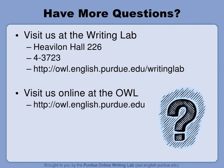 persuasive essay purdue owl