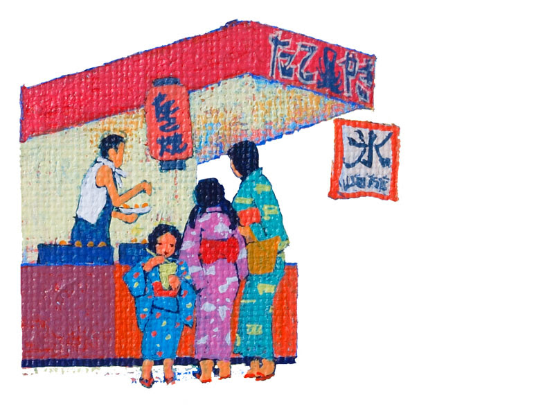 美しい花の画像 50 素晴らしい夏祭り 屋台 イラスト