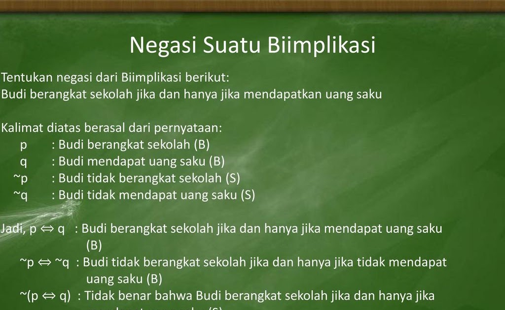 Contoh Kalimat Disjungsi Soal Zaki