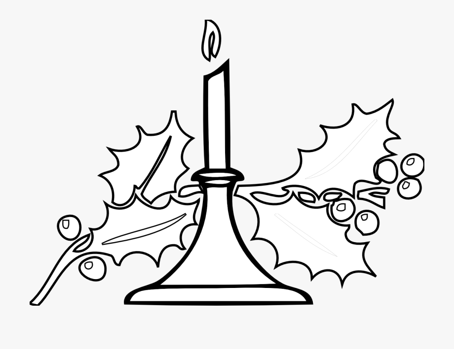 Christmas Pictures Black And White Clipart - tetreis