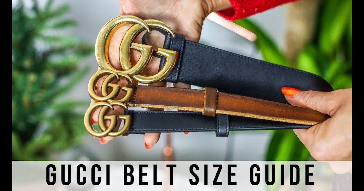 Gucci Belt 3cm And 4cm