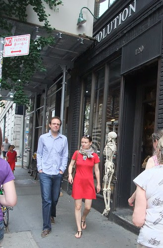 pedestrians with skeleton