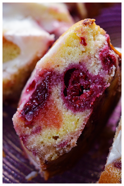 Raspberry and Lime Cake© by Haalo