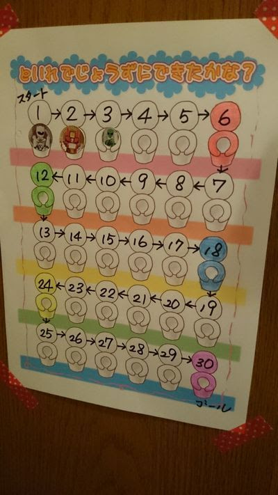 一番欲しい トイレトレーニング カレンダー 手作り Fuutou Sozai