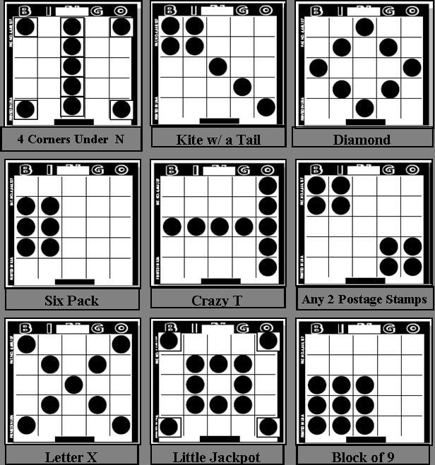 Bingo board game