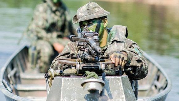 El ejército brasileño invitó a EE.UU. a participar en un ejercicio militar en la frontera triple amazónica, entre Brasil, Perú y Colombia.