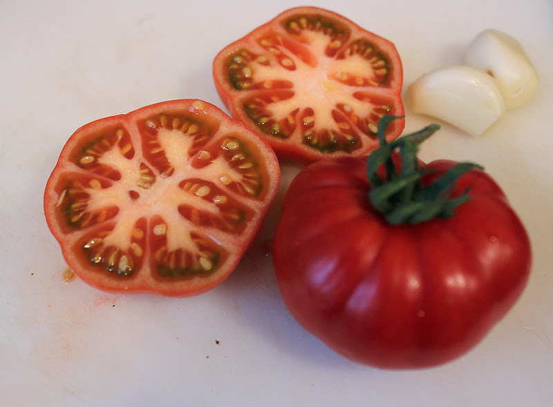 Tomatoes sliced