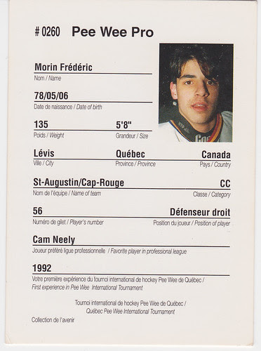 Pee-Wee - Frédéric Morin - Back