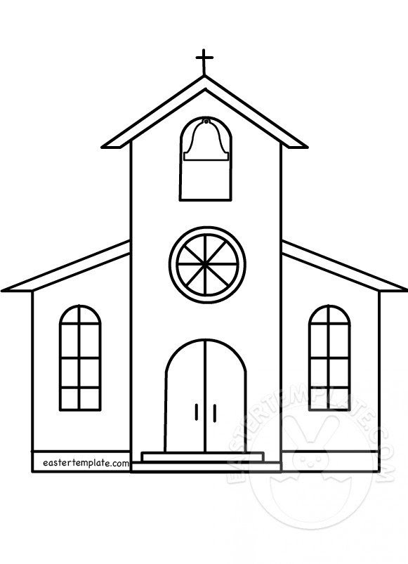 Free Coloring Page Of A Church - 107+ SVG File Cut Cricut