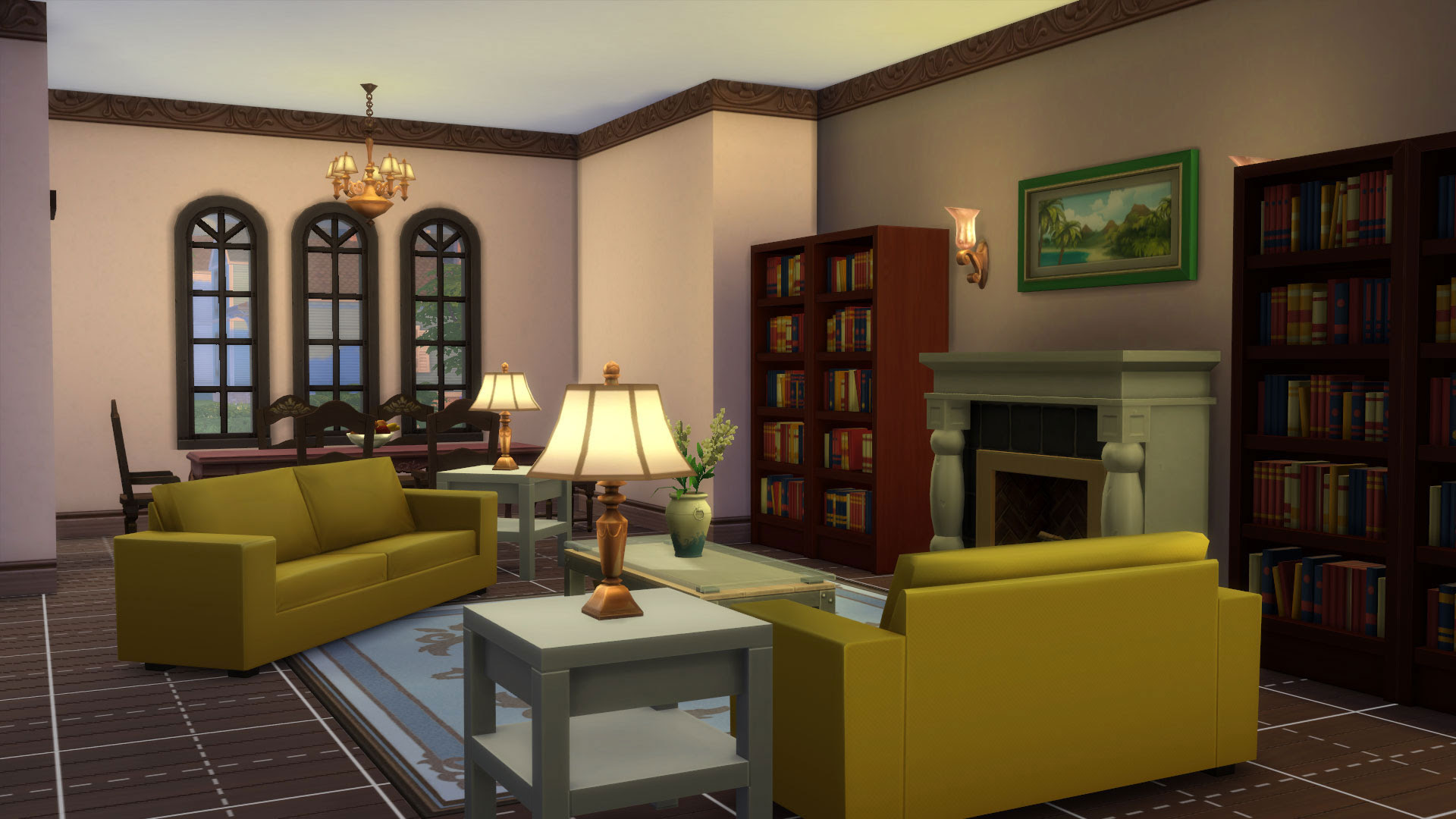 sims 4 mansion living room ideas