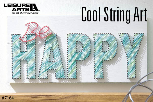 Crafts in Cool String Art