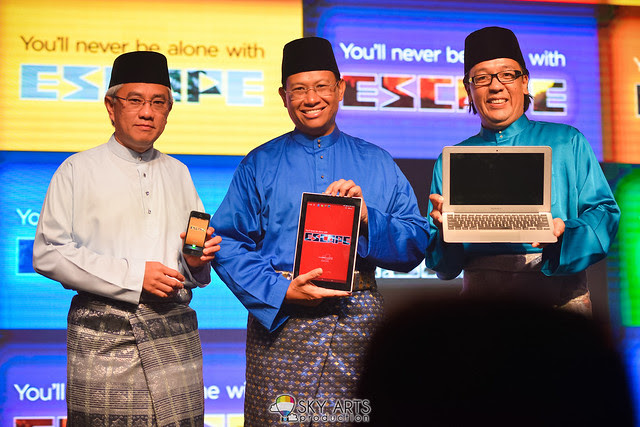 Celcom ESCAPE Launch & Raya Open House @ Shangri La Hotel KL