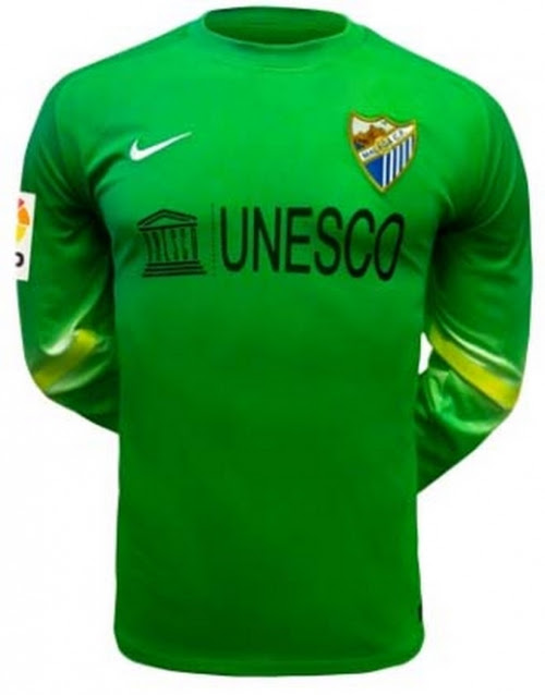 Camisetas de futbol 2020 2021 baratas: Nuevas camisetas del Malaga para la temporada 2014-2015