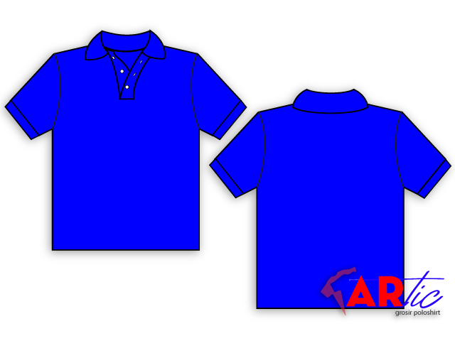 38+ Inspirasi Modis Kaos Polos Biru Png