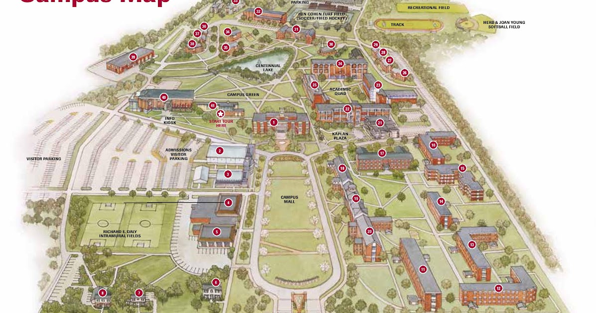Lawrenceville School Campus Map | Australia Map