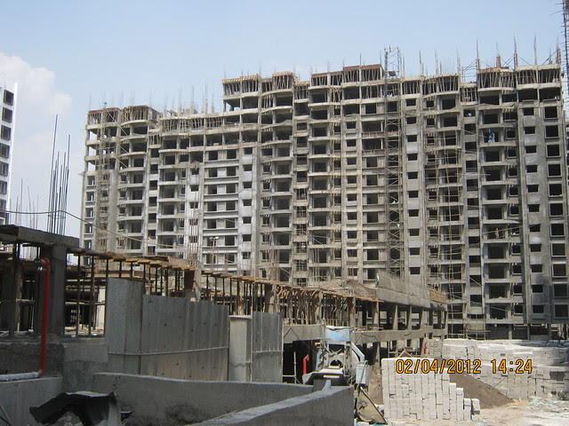 Sparklet - Megapolis Smart Homes 1, Hinjewadi Phase 3, Pune 411057 - under construction podium & A 16,17,18