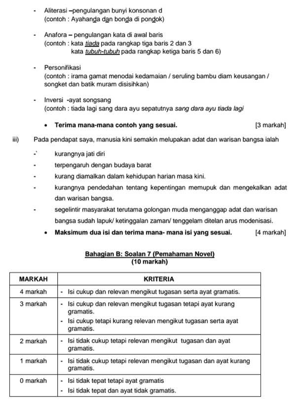 Contoh Soalan Format Pt3 Bahasa Melayu 2019 - Tersoal l