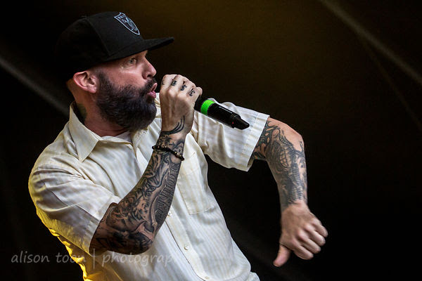 Fred Durst of Limp Bizkit Aftershock 2014