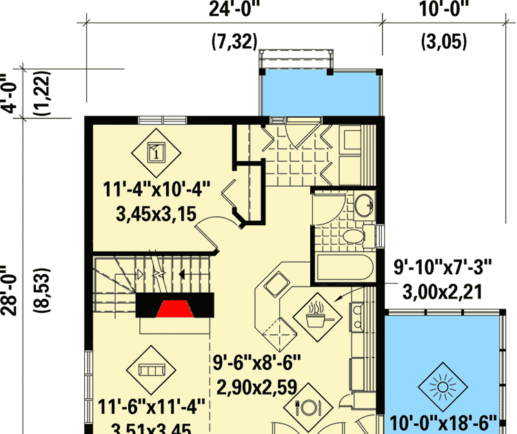 Escape Room Floor Plan / Gemmill Escape. Lots of storage