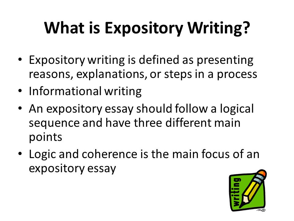 steps in writing a expository essay