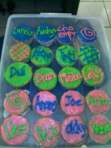 order from retno for her bday giveaway