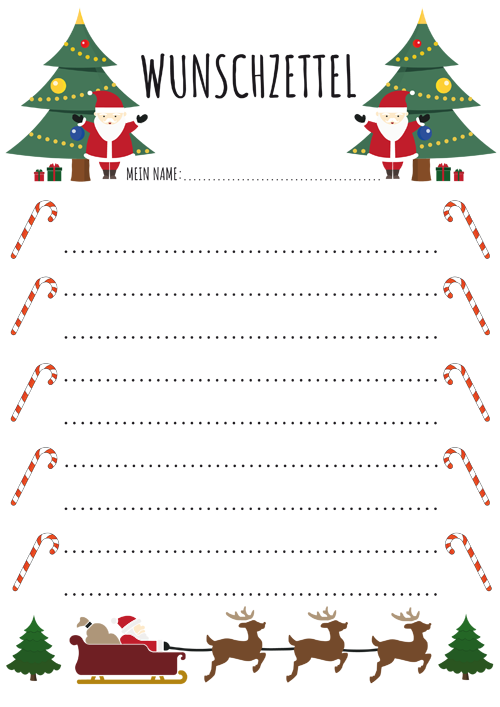 38+ Fakten über Wunschzettel Weihnachten Vorlage: Hier haben wir einen wunschzettel, wo ihr eure
