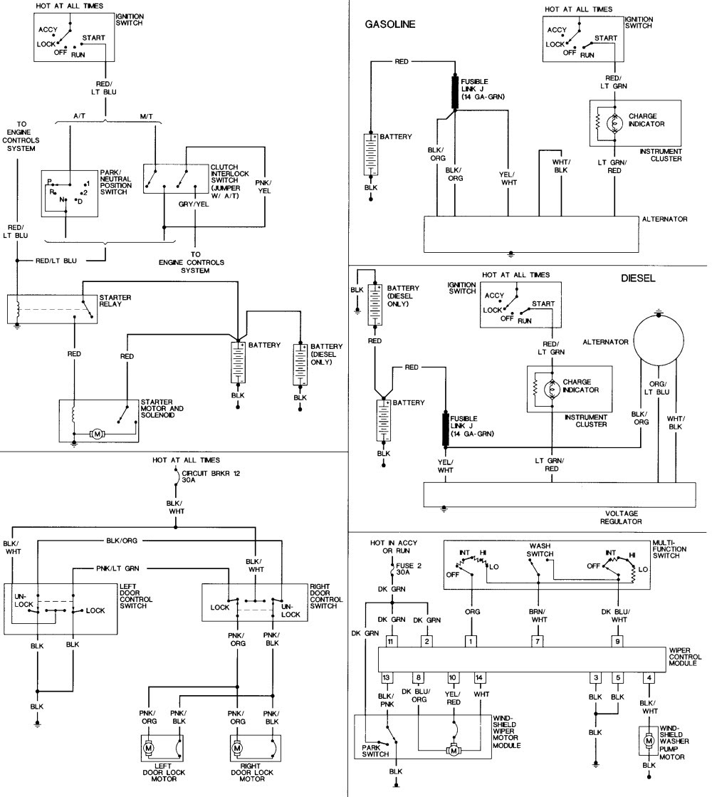 2002 Chrysler Town Amp Country Fuse Diagram