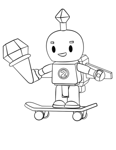 Roblox Robot Coloring Page Free Printable Coloring Pages - roblox drawing piggy roblox coloring pages