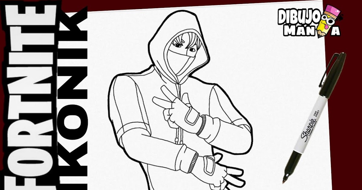 Dibujos Colorear Fortnite / Dibujos de Fortnite para colorear e