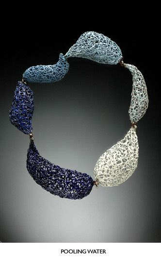 http://www.pinterest.com/pin/58828338856819525/ Liz Schock, Pooling Water Necklace