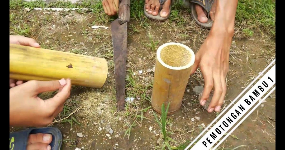 Cara Membuat Kerajinan Pot Bunga Dari Bambu  Membuat Itu
