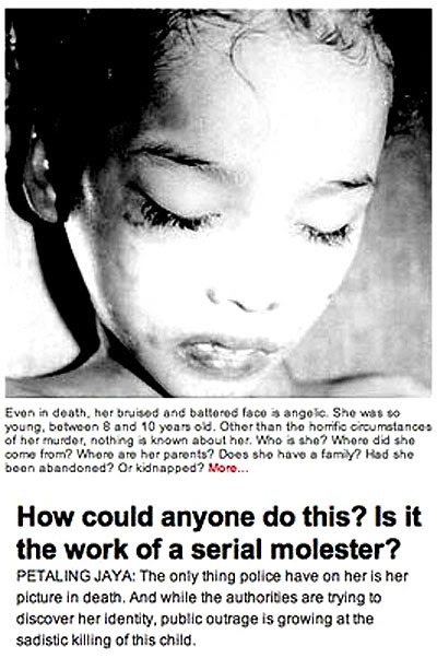 The Crime Shop 8 Year Old Girl Found Tortured And Murdered