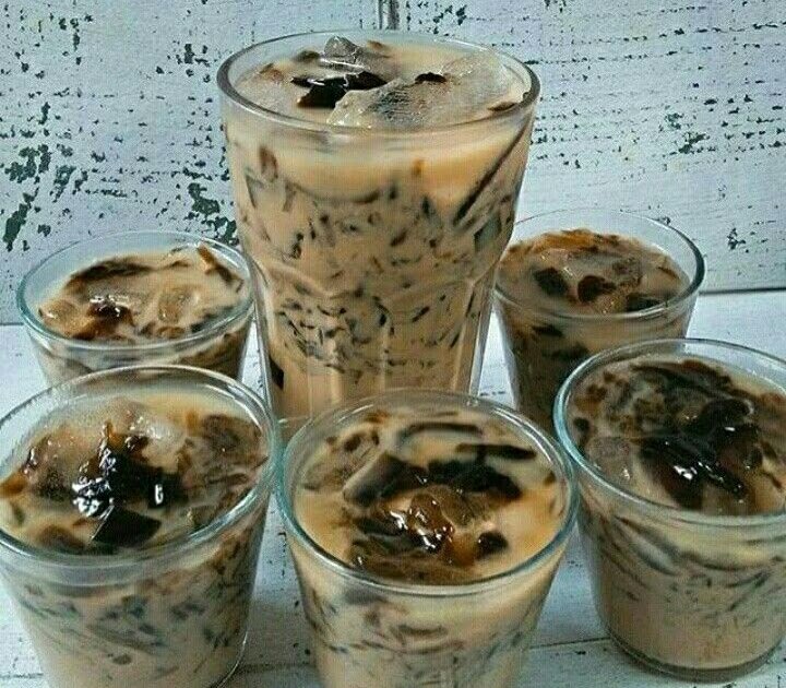 Es Cincau Serut Cup Resep 7 Es Cincau Serut Gula Merah Prramadhan