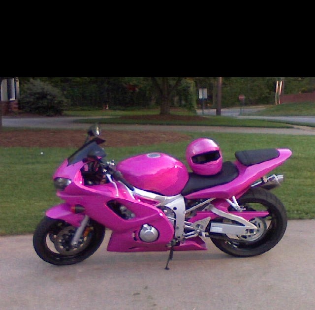 moto-cycle-drag: Pink motorcycle | Girls On Bikes | Pinterest