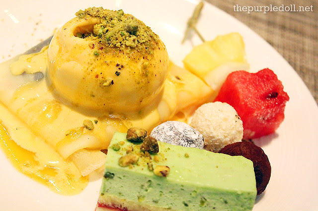 Crepe, Cakes, Truffles and Fruits at Spiral Sofitel Manila