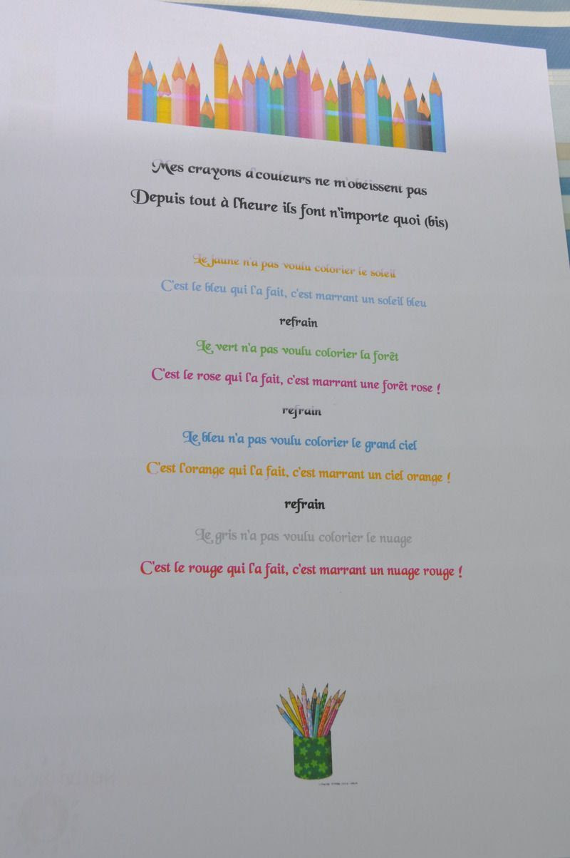 Poésie Les Crayons De Couleur De Corinne Albaut Poésie Les Crayons De Couleurs - Couleurs 2023