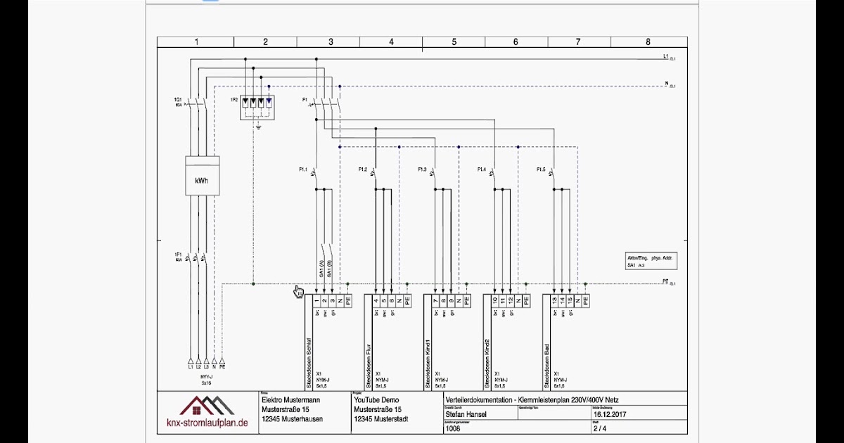 Knx Schaltplan Zeichnen