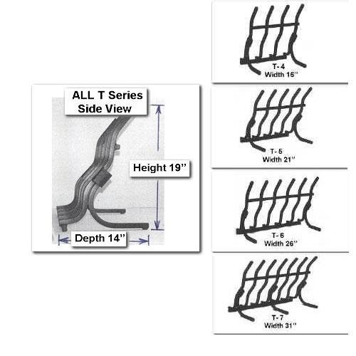 Fireplace Grate T Series Grate Wall Of Fire 31 W X 19 H