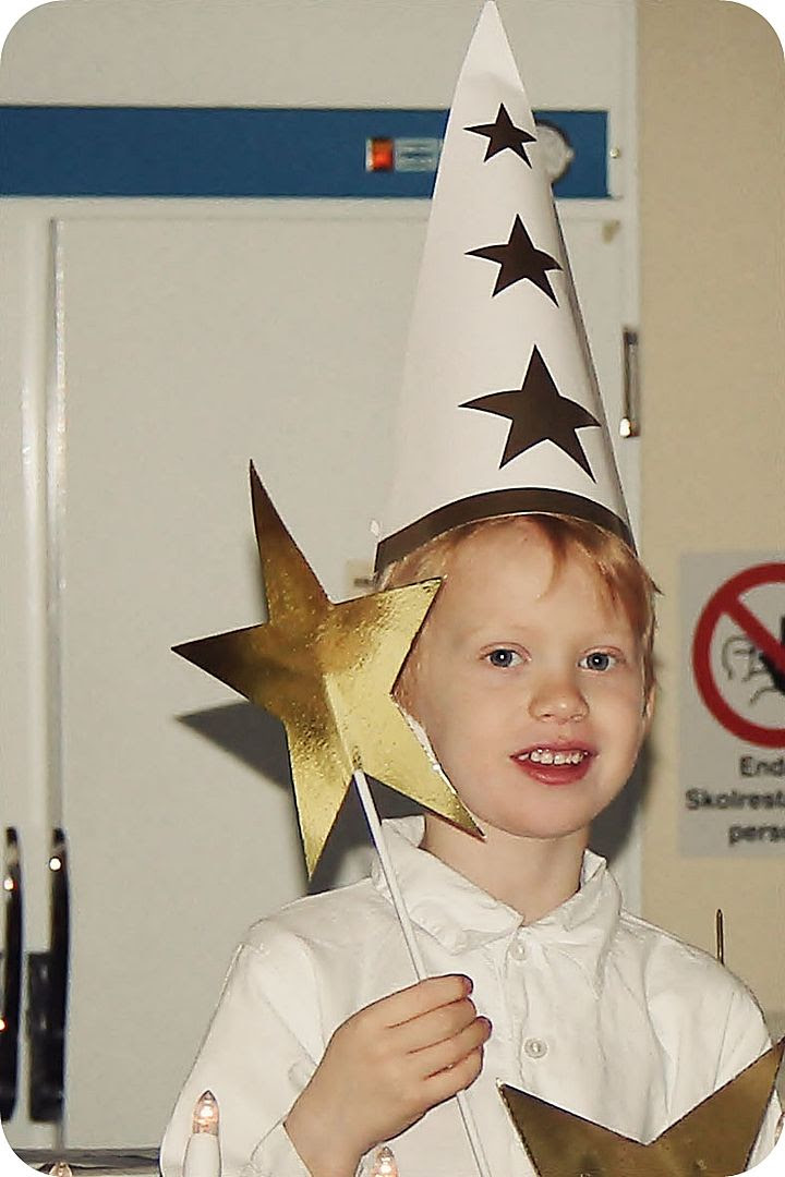 12.13, Today itÂ´s Lucia in Sweden - a big tradition for us. This year my youngest was a Star boy - love it!