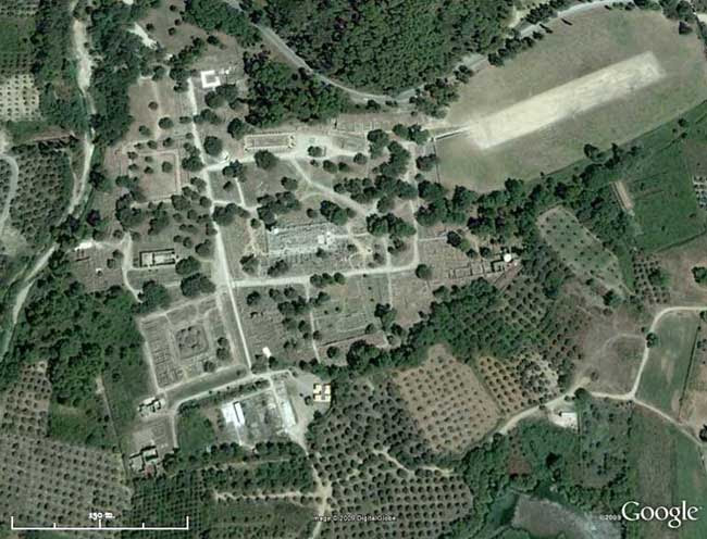 GoogleEarth view of the Altis