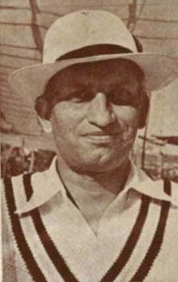 Mushtaq Ali, portrait