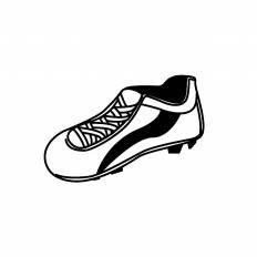 最高のイラスト画像 無料印刷可能簡単 サッカー スパイク イラスト