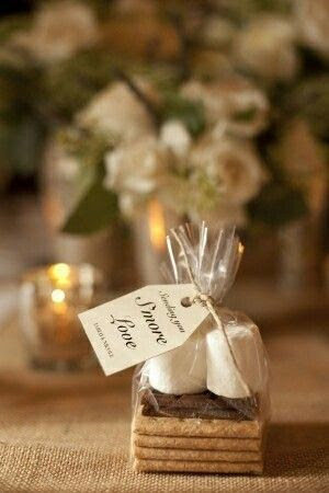 DIY “Smore Love” – Wedding Favors.