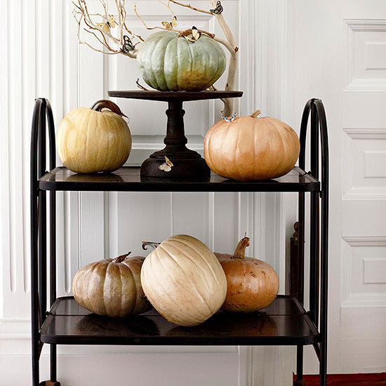 Metallic Pumpkins