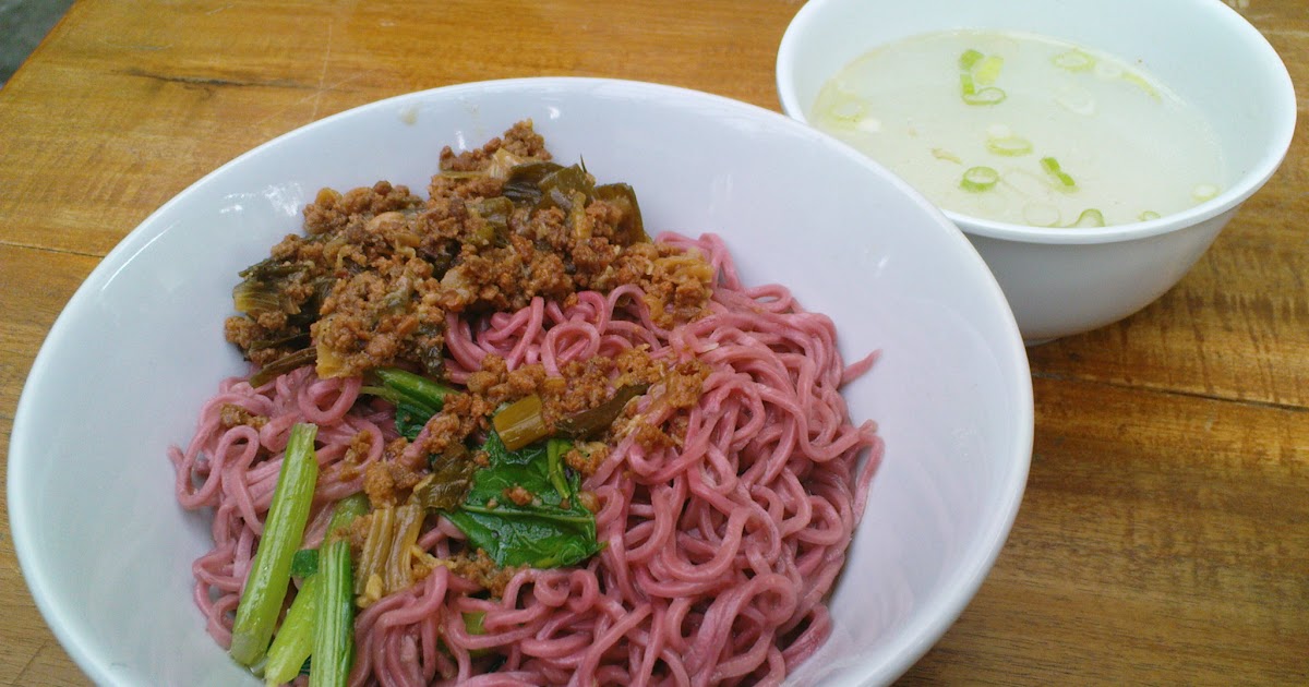 Resep Masakan Mie Ayam Warna Warni | ANEKA SARI RASA.COM