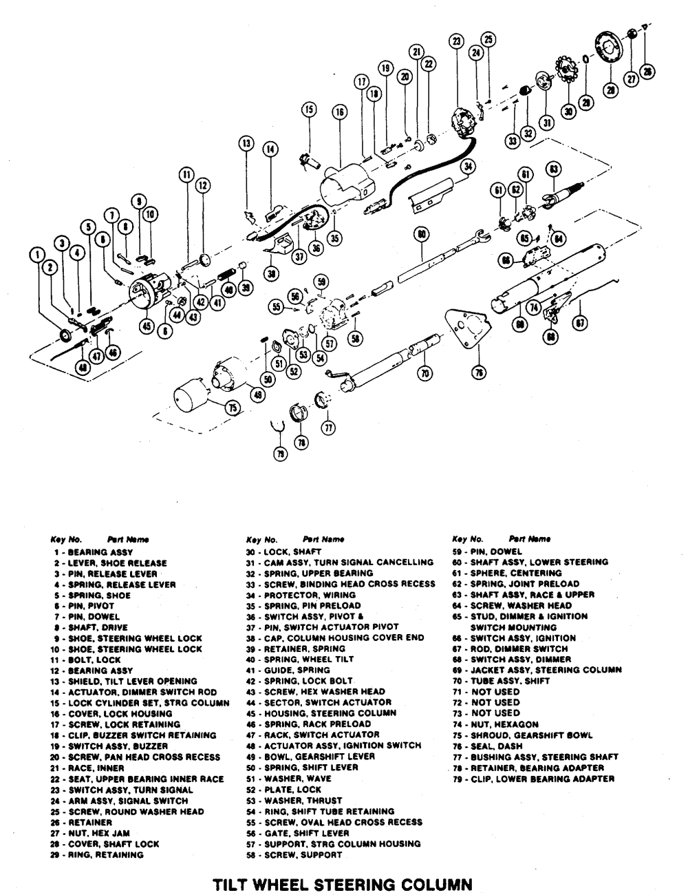 25 1968 Chevelle Steering Column Diagram Wiring Database 2020