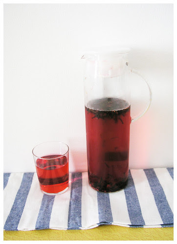 ginger plum oolong iced tea