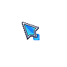 Animated Cool Shiny Blue Pointer