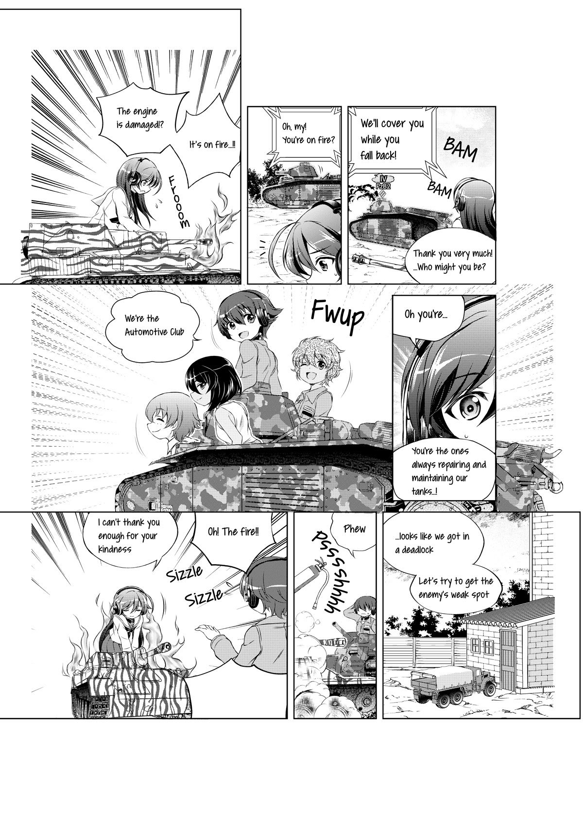Girls Und Panzer Death