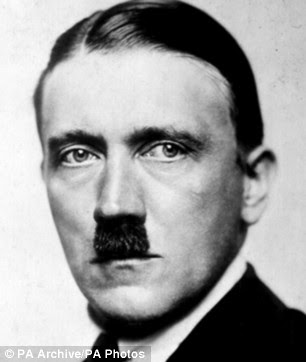 1923: A portrait of Nazi Party leader Adolf Hitler by Heinrich Hoffmann